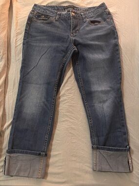 Banana Republic Cuffed Denim Capri Women’s Size 27/4R